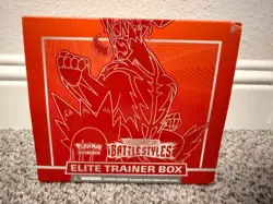 Pokemon TCG Sword & Shield Battle Styles Elite Trainer Box (100% Complete) - Image 1
