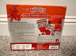 Pokemon TCG Sword & Shield Battle Styles Elite Trainer Box (100% Complete) - Image 2