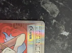 Pokemon Karen Full Art XY177a Premium Trainer XY Collection Promo - Image 3