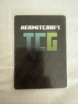 Evil Jevin signed Rare Hermitcraft Trading Card Game Rare Non Holo Signed - Image 2