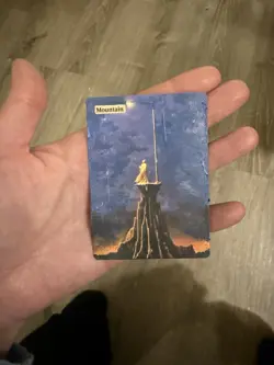 MTG Magic Altered Painted Art Hand Painted Collage Sci Fi Art MTG Card - Image 2
