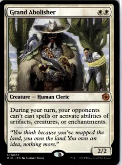 Grand Abolisher Outlaws of Thunder Junction: the Big Score Regular NM M 0002 - Image 1