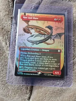 Ran and Shaw (Borderless) Avatar: The Last Airbender Foil - Image 1