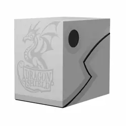 Dragon Shield: Double Shell Ashen White-Black - Image 1