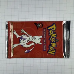 Unopened Sealed Base Set 2 Booster Pack Mewtwo Pokemon TCG Excellent Condition - Image 4