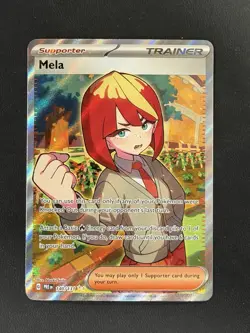 Mela 140/131 Ultra Rare SV: Prismatic Evolutions Pokemon Card - Image 1