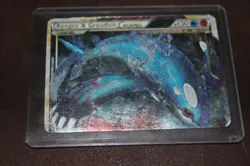 Pokemon TCG Legendary Creatures Kyogre and Groudon 87/90 HGSS Undaunted Holo Top - Image 1