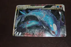 Pokemon TCG Legendary Creatures Kyogre and Groudon 87/90 HGSS Undaunted Holo Top - Image 3