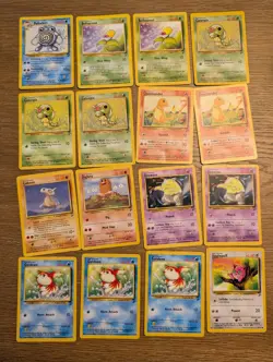 Pokemon Base Set 2 Lot of 119 Cards WOTC Vintage Hitmonchan Holo Pikachu - Image 2