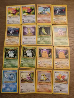 Pokemon Base Set 2 Lot of 119 Cards WOTC Vintage Hitmonchan Holo Pikachu - Image 3