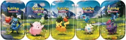 Pokemon Mega-Entwicklung Erhabene Helden Mini Tin Display DEUTSCH NEU SEALED - Image 2