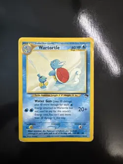 Pokemon Wartortle 15/18 HP Southern islands Set - Image 1