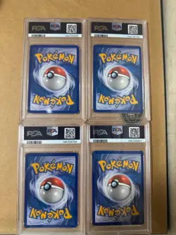 PSA Graded Pokemon Lot x4 Gengar Stormfront Delta SH4 Thundurus FA - Image 2