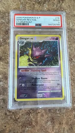 PSA Graded Pokemon Lot x4 Gengar Stormfront Delta SH4 Thundurus FA - Image 4