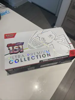 Pokemon 151 MEW UPC Ultra Premium Collection OPEN BOX & Accessories - Image 5