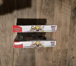2 Pokemon Scarlet & Violet 151 Alakazam EX Collection Box’s - Image 3