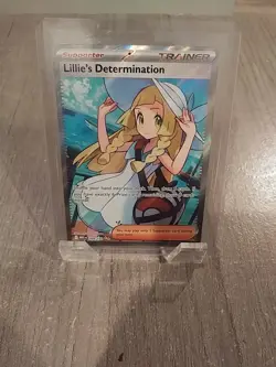 Pokemon TCG Lillie's Determination 169/132 Full Art Trainer Mega Evolution - Image 1