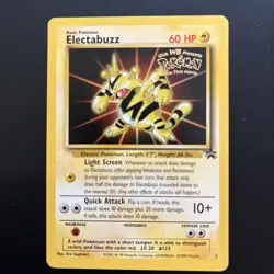 Pokemon Black Star Promo Electabuzz Elektek Wp 2 mit Stamp Sammelkarte Englisch - Image 1