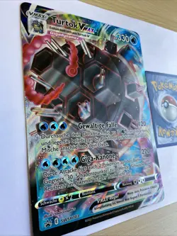 Pokemon Karte: Turtok Vmax SWSH103 - XXL | Jumbo | A5 | Oversize | Deutsch - Image 2