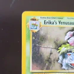 Pokemon Erika's Venusaur Gym Challenge 4/132 90 HP Rare Stage 2 2000 Wizards - Image 2
