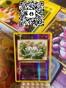 Mew 53/108 NM Near Mint XY Evolution Reverse Holofoil Holo Pokemon Card - Image 1