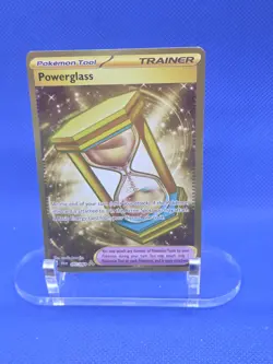 Pokemon Shrouded Fable Powerglass 097/064 Gold Secret Rare NM - Image 1