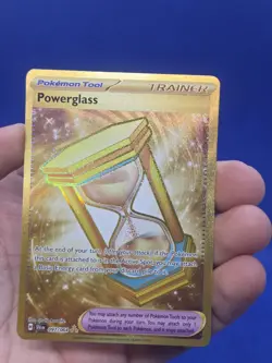 Pokemon Shrouded Fable Powerglass 097/064 Gold Secret Rare NM - Image 2