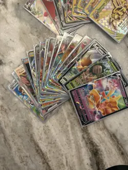 Pokemon Lot Of 47 V GX Full Art Trainer Break - Image 2