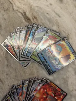 Pokemon Lot Of 47 V GX Full Art Trainer Break - Image 4