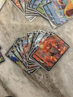 Pokemon Lot Of 47 V GX Full Art Trainer Break - Image 5