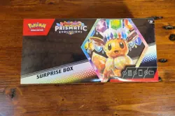 Pokemon Prismatic Evolutions Surprise Box New Sealed IN HAND Fast Shipping USA ! - Image 1