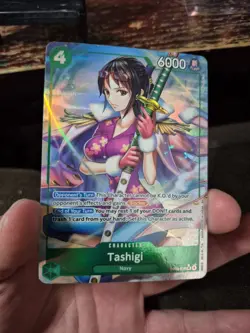 One Piece Tashigi Extra Booster Heroines Rare Holo EB03-018 Alt Art - Image 4