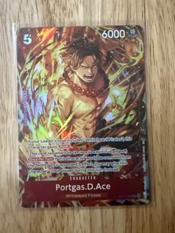 Portgas.D.Ace (Illustration Box Vol.5) ST15-005 One Piece Promotion Cards Foil - Image 1