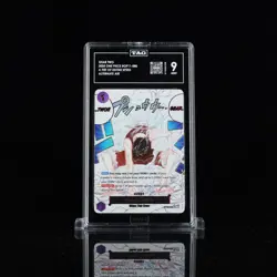 2025 ONE PIECE OP11-A FIST OF DIVINE SPEED #080 GEAR TWO ALTERNATE ART TAG 9 - Image 1