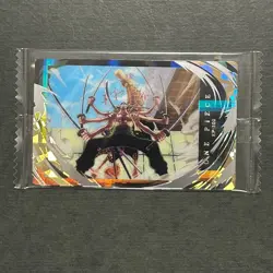 M1137 Roronoa Zoro SR Holo Japanese One Piece Itajaga Wafer Card Sealed J22 - Image 1