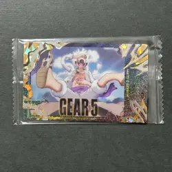 S4480 Luffy Nika Gear 5 OP3-1 SR Japanese One Piece Itajaga Wafer Card Sealed - Image 1