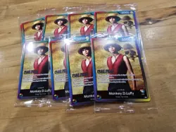 MONKEY.D.LUFFY P L ONE PIECE BATTLE KIT VOL. 1 SEALED PROMO Lot Of 8 - Image 1