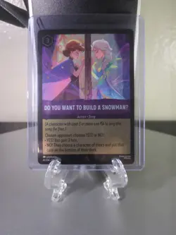 Do You Want To Build A SnowmanU 61/204 Winterspell Cold Foil Disney Lorcana - Image 1
