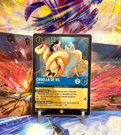 Cruella De Vil - Style Icon - 143/204 - Fabled - Legendary | Lorcana - NM / M - Image 1