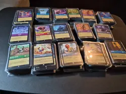Disney Lorcana Bulk Lot 1000+ Cards, C/U, Rares Various Sets. All Penny Sleeved - Image 2
