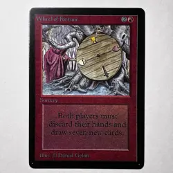 WHEEL OF FORTUNE - Play Test Card - High Quality Printing - Image 1