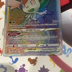 Pokemon TCG Brilliant Stars Shaymin VSTAR Card 173/172 Secret Rare Rainbow Rare - Image 2