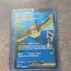 Pokemon Pidgeot EX Full Art Rare Holo 225/197 Obsidian Flames 280 HP Card - Image 3