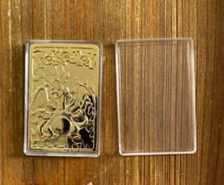 Pokemon 23K Gold Plated Trading Card #6 Charizard Burger King Edition 1999 Promo - Image 3