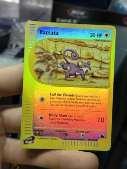 Rattata 90/144 Skyridge 2003 Reverse Holo e-Series Pokemon Card TCG - Image 3