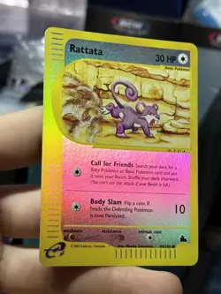 Rattata 90/144 Skyridge 2003 Reverse Holo e-Series Pokemon Card TCG - Image 4