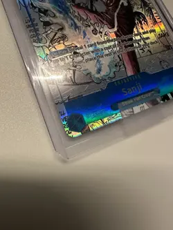 One Piece CCG Sanji OP06-119 Secret Rare Manga Card PRB02 English Edition - Image 3