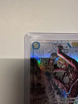 One Piece CCG Sanji OP06-119 Secret Rare Manga Card PRB02 English Edition - Image 5