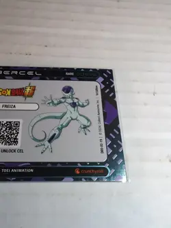 Cybercel Dragon Ball Rare Card Frieza Unknown If Scanned - Image 2