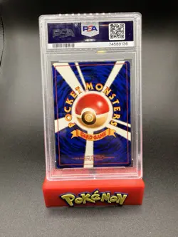 SWIRL 🌀 1996 POKEMON BASE SET JAPANESE #35 CLEFAIRY-HOLO BASIC PSA 9 CARD - Image 2